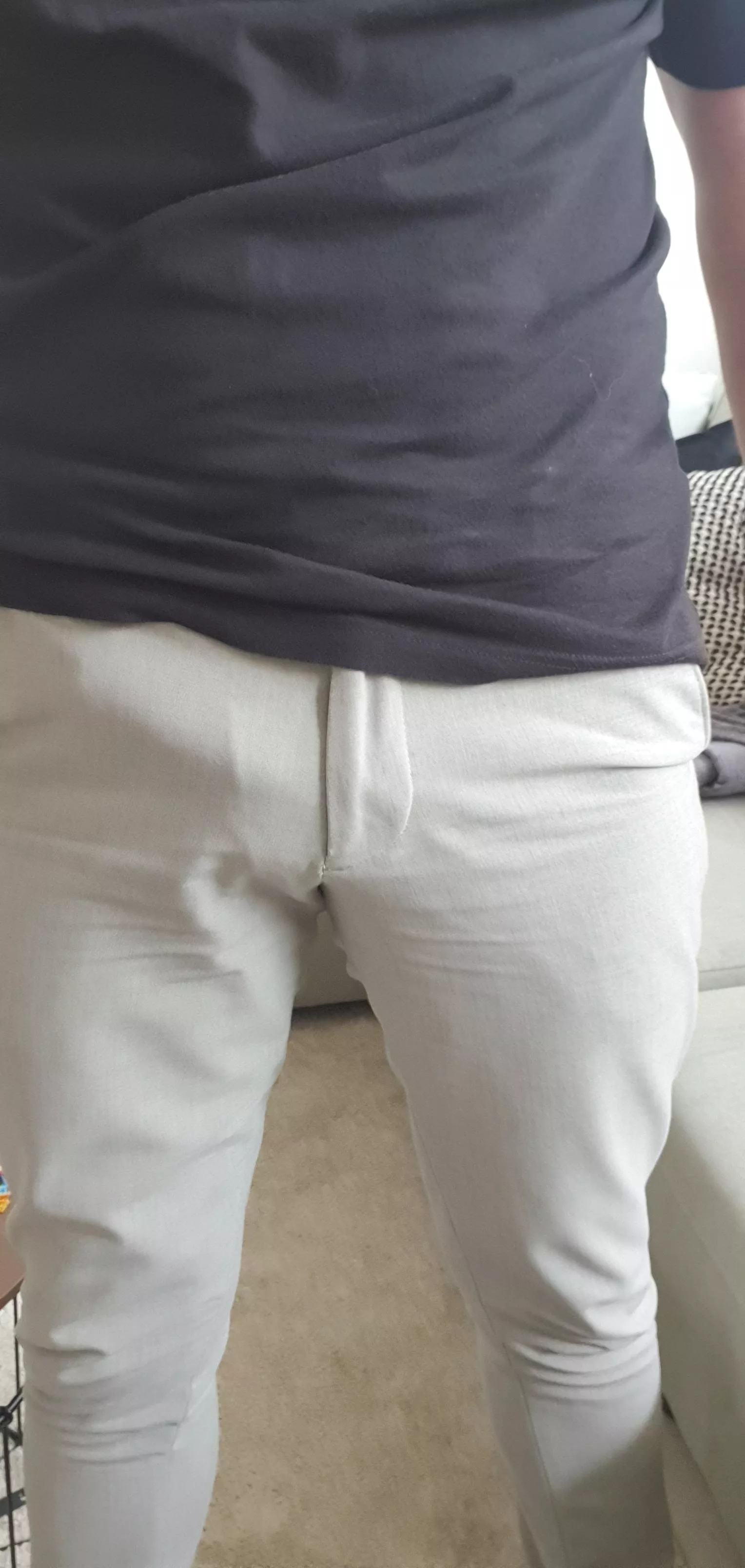 Work clothes bulge. Appropriate or hide it? posted by No-Emergency-3439
