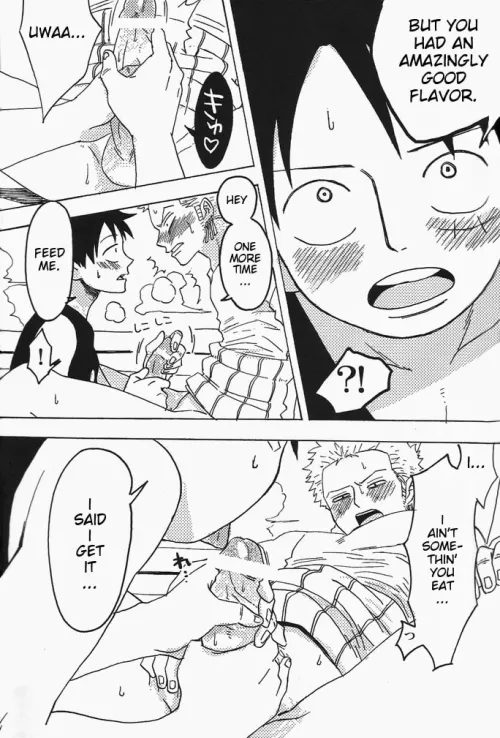 Zoro x Luffy is the best [One piece] by LocalPotatoManYa