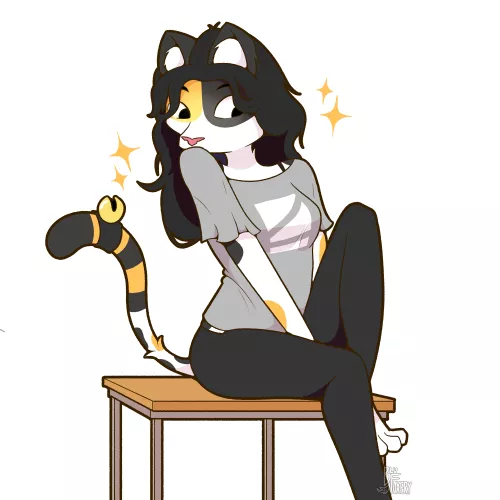 Catto (Drawn By Me) by azpproject