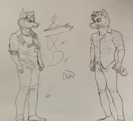 I saw a post of “Something to do” and was interested in drawing them by rimando