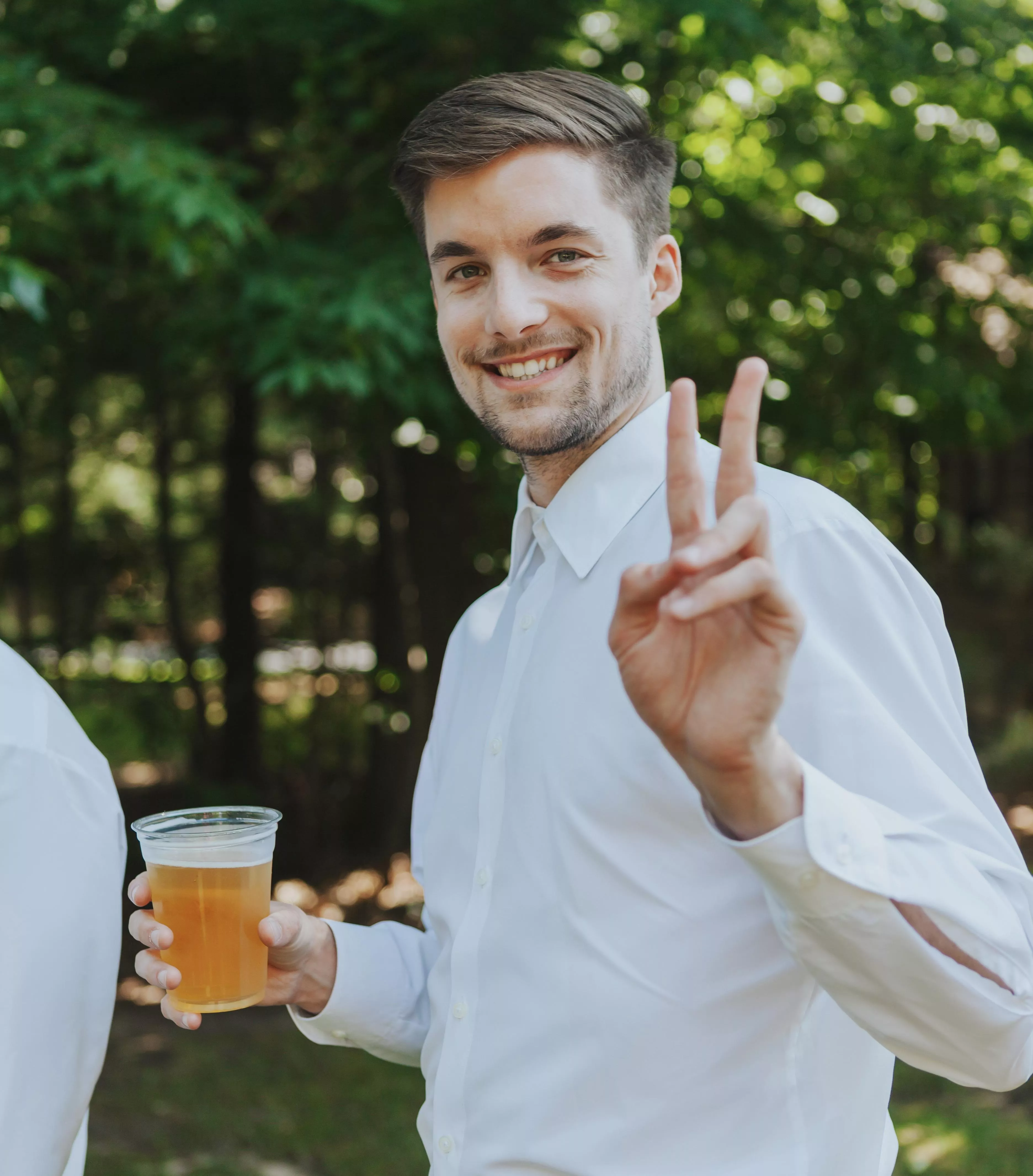 I’m always determined to be the most goofy wedding guest posted by jppx23