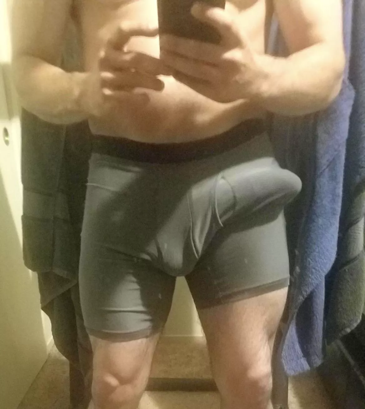 Just got out the shower… posted by Warm-Training-8401