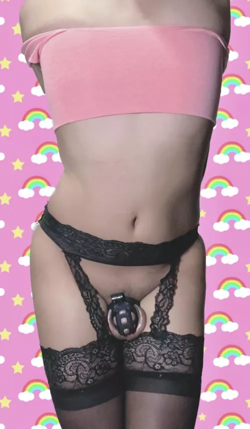 No panties for easy access 😘 by JasmineLockedSissy