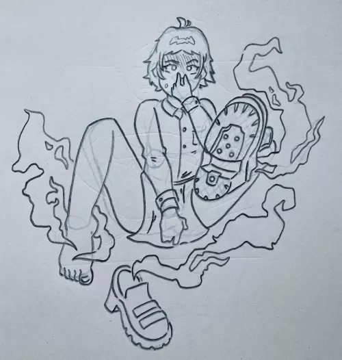 overwhelming smell! (Pinkkimochi) [OC] by pinkkimochi