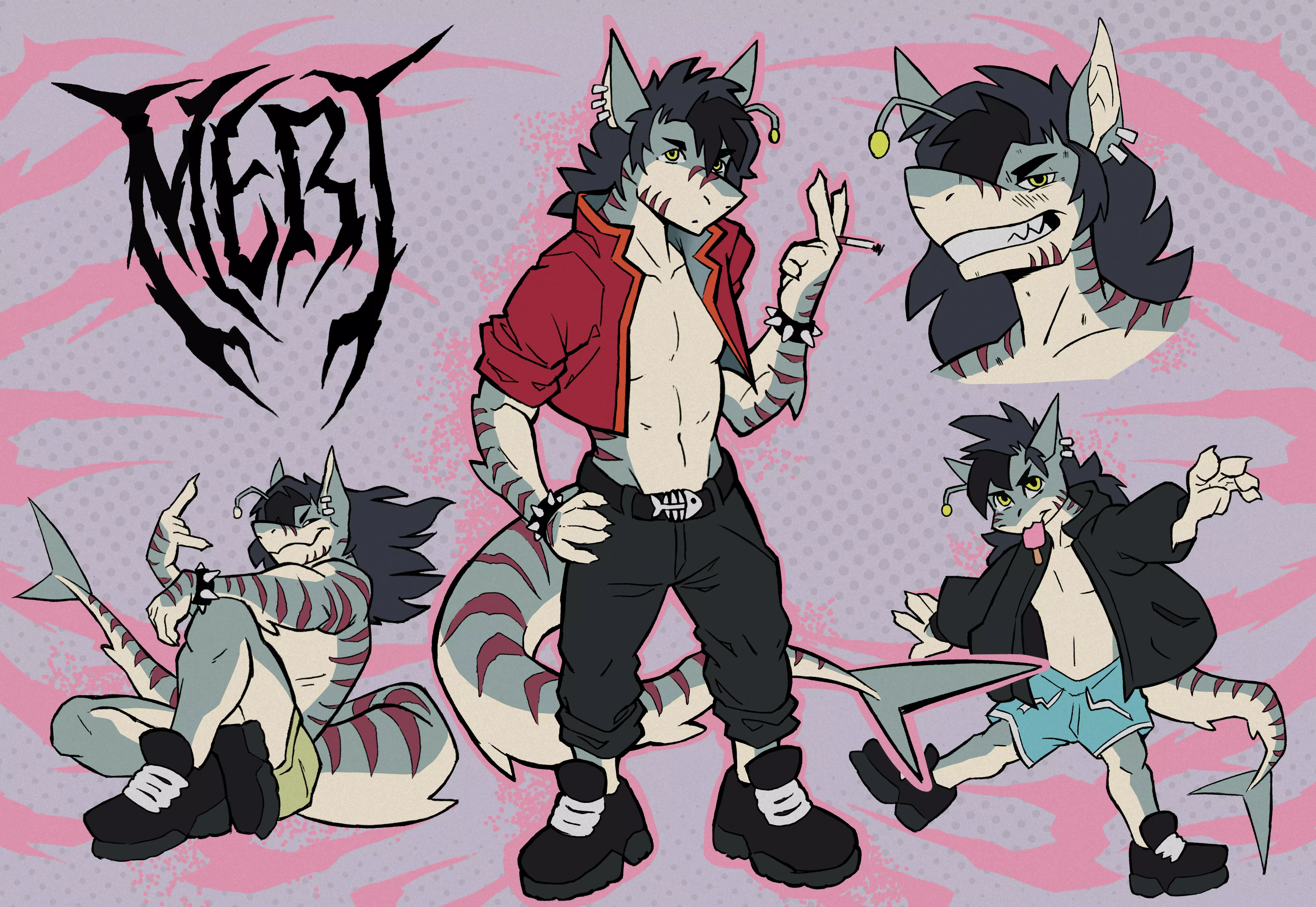 Trying something new cause I'm blocked :'3 (artbyme) posted by Lux_The_Moth