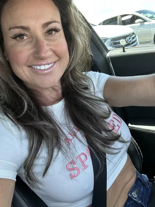 Can you see that I forgot to put in a bra today? 🤭 by Select_Location6708