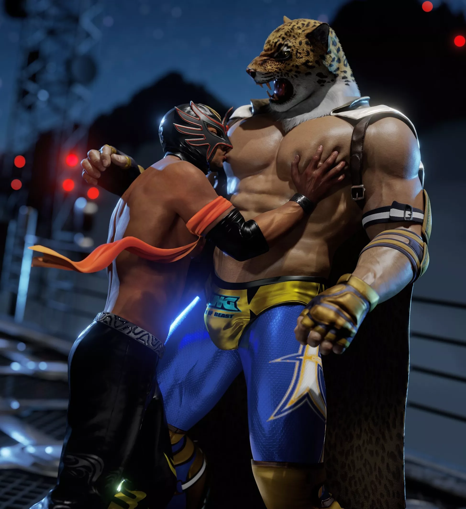 El Blaze & King posted by feareffectinferno