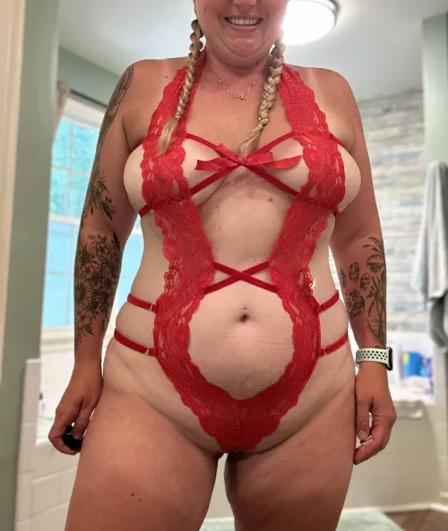 Good morning. Someone bought me something new to wear. What do you think? by mygoodwetness