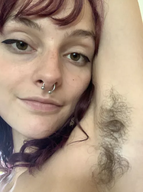 hairy pit close up! by fr0ntb0tt0ms_wh0re