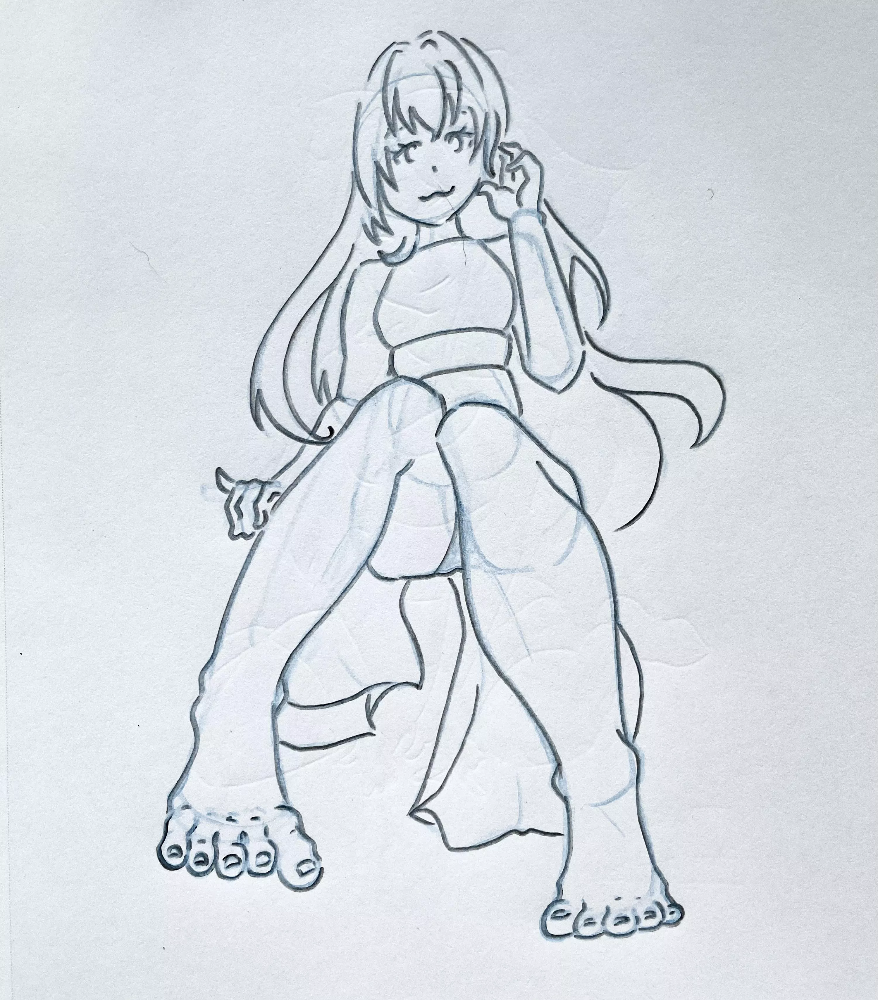 hi down there! (Pinkkimochi) (OC) posted by pinkkimochi