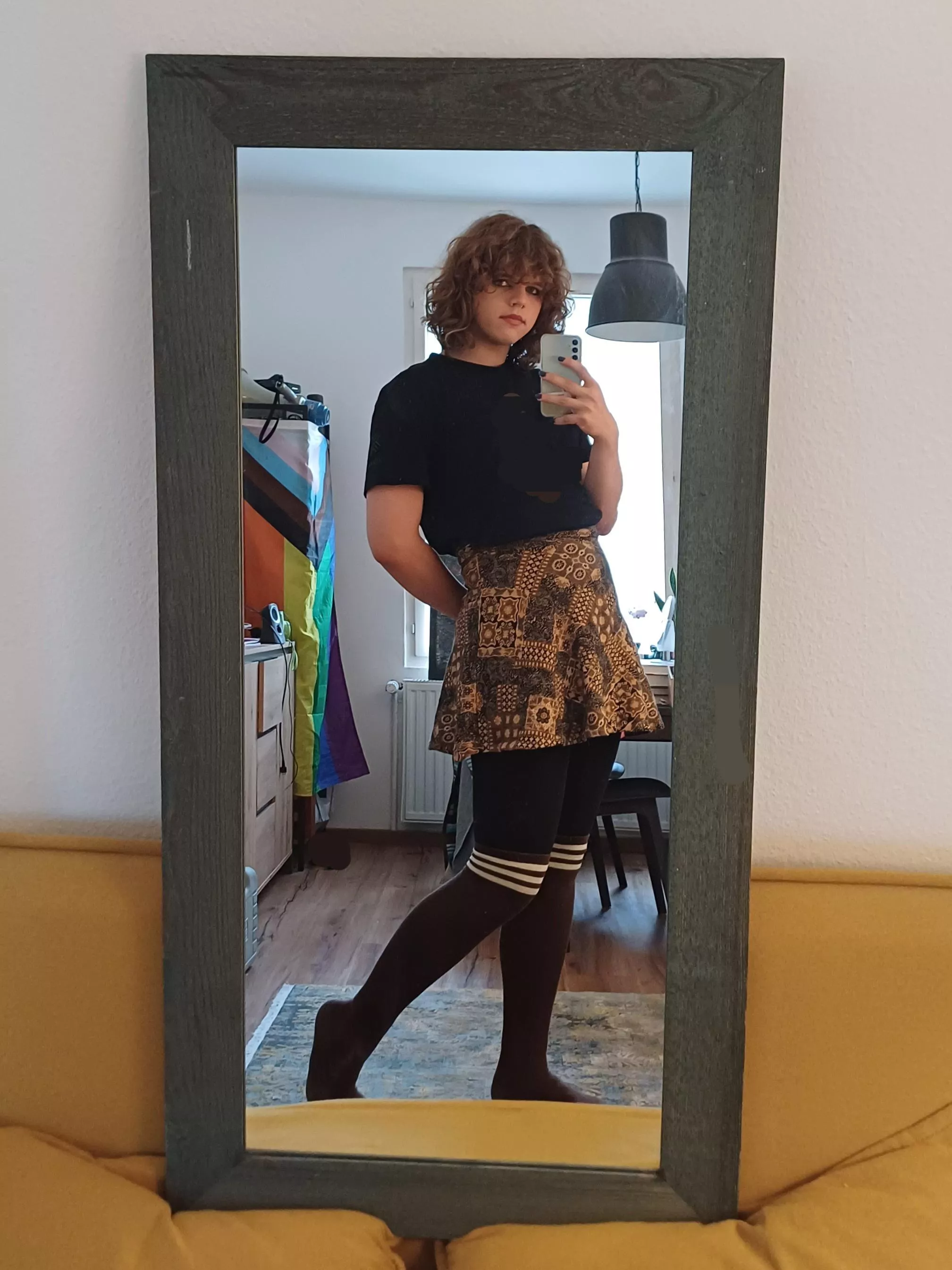 I sew the skirt myself. posted by supernova1750
