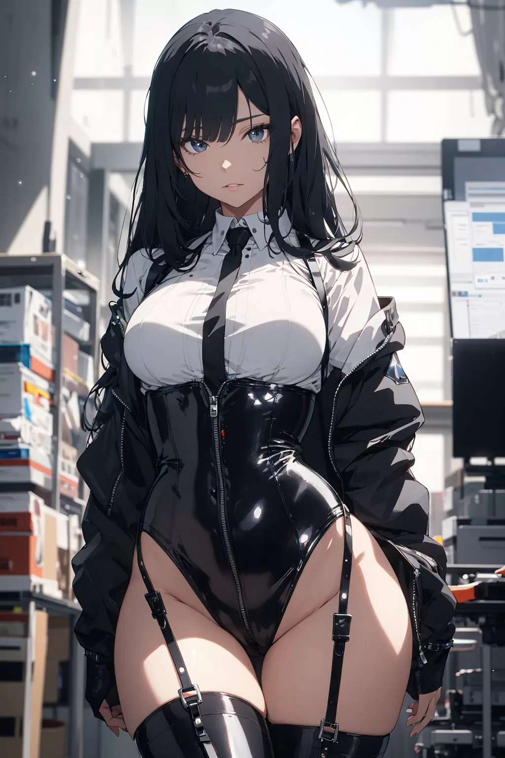 Latex in the Office posted by CheetahSperm18