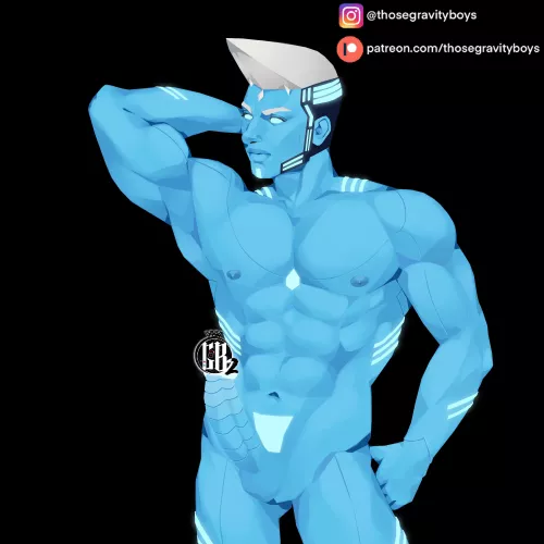 PARAGON, his programming requires him to do whatever you please…😏 by thosegravityboys