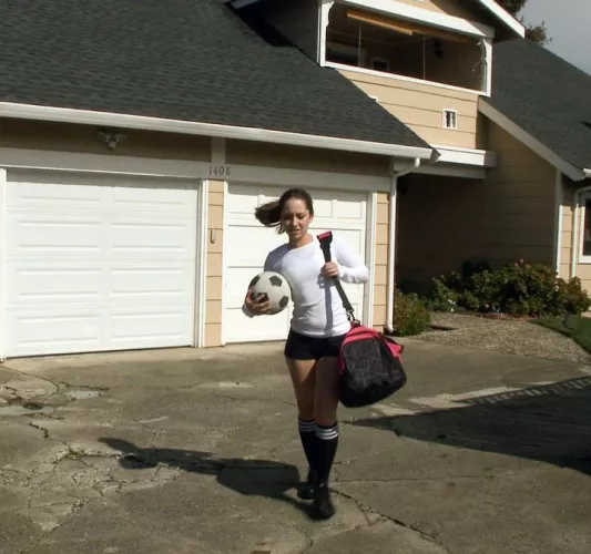 Remy off to soccer practice... by SpunkySpunkyAssGuy