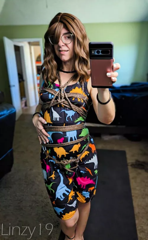 Selftie- turned my dress into a romper by SummaryExecutions