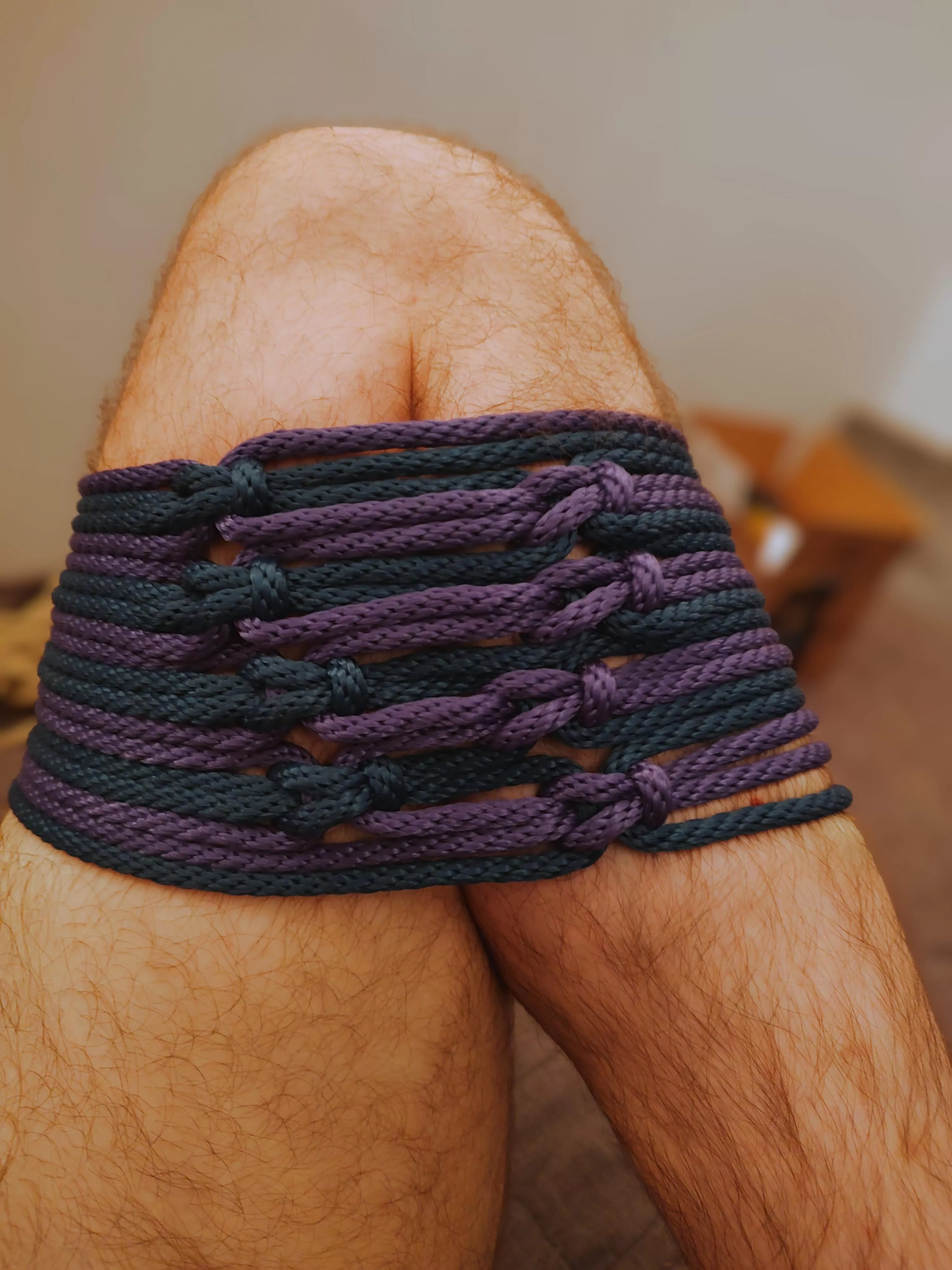 Tried converting the decorative knot from yesterday into a futomomo! posted by GroovyRaven92