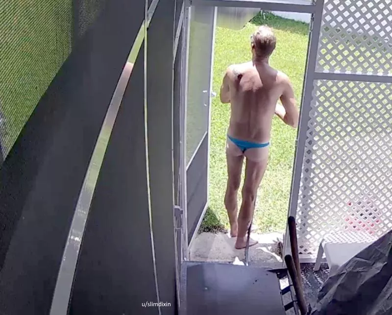 What my nosey neighbors see when Im working in the yard posted by slimdixin