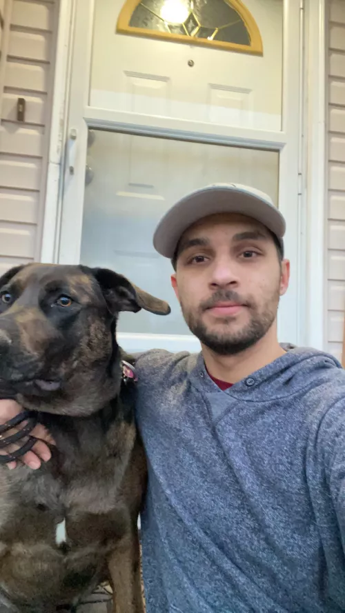 A dog is a man best-friend #dogdad 🐶 🐕 by Canadiannnehh