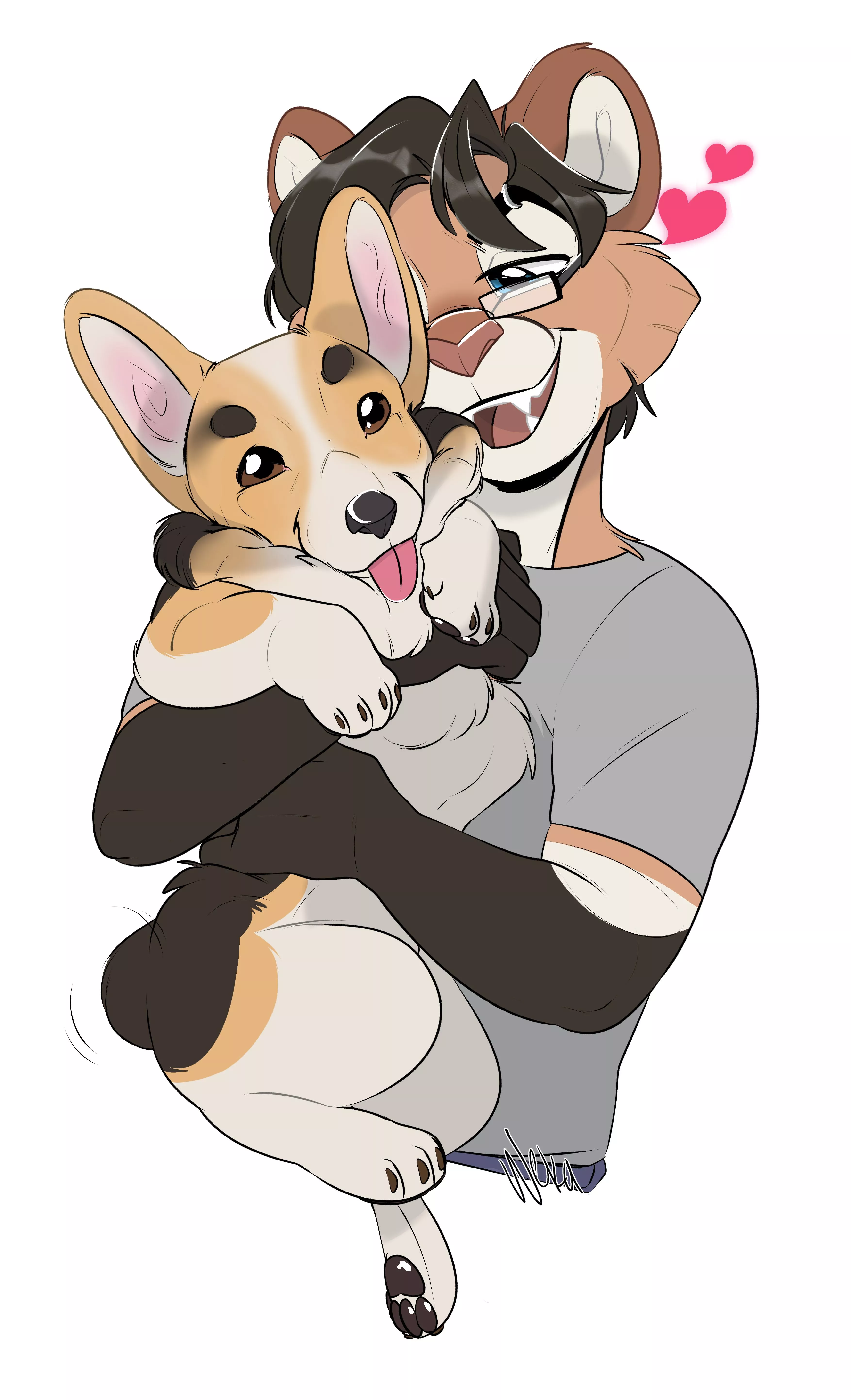 Corgis my beloved ❤️ (@DrawsWeka) posted by SeventhLion_