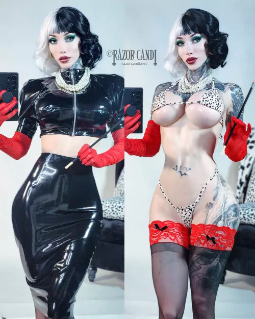 Cruella de Vil cosplay by RazorCandi [self] by RazorcandiModel