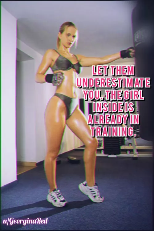 Girl in training by GeorginaRed