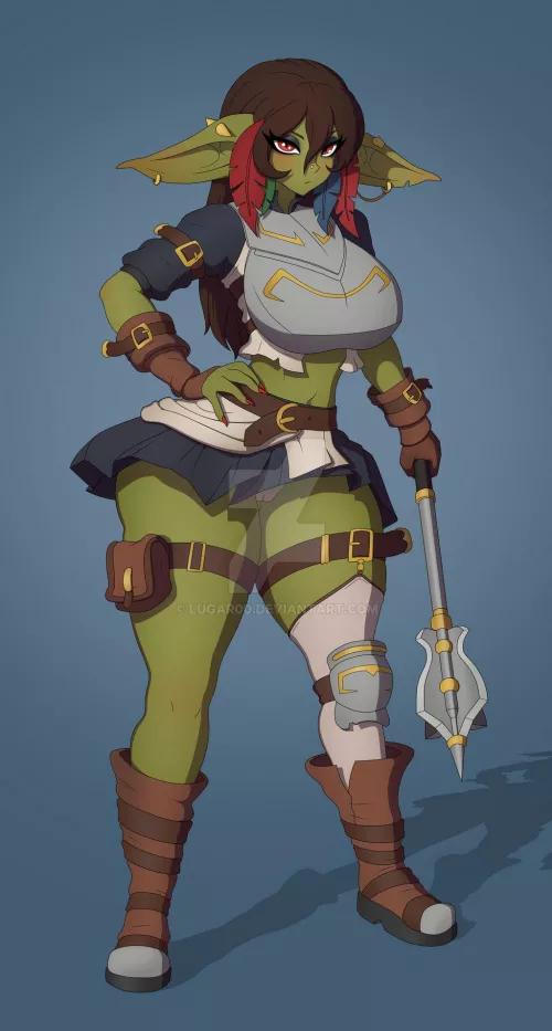 Goblin Cleric - Thrixdal by Jaxx1992