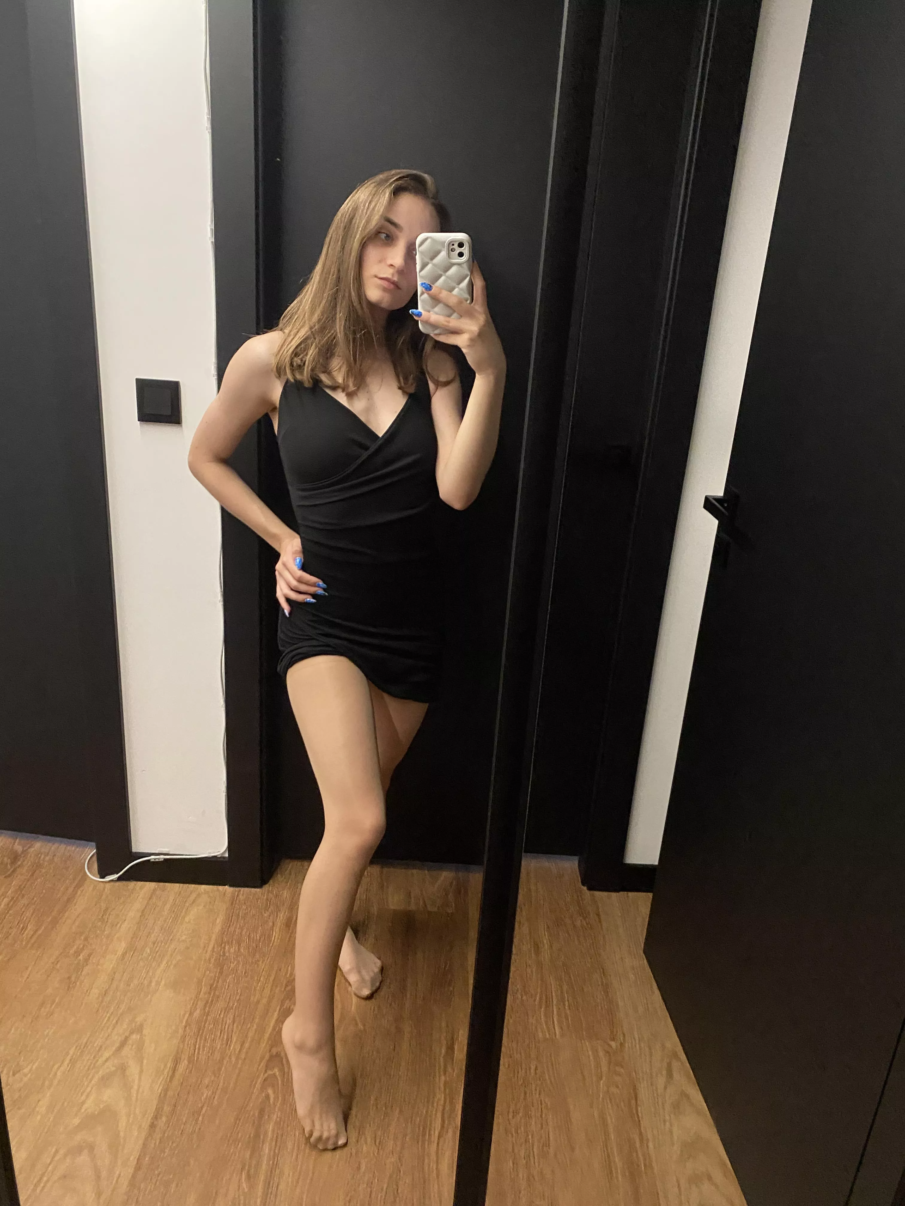 I would like you to guess the color of the underwear, but we already know that I don't wear it :) posted by Audziucha