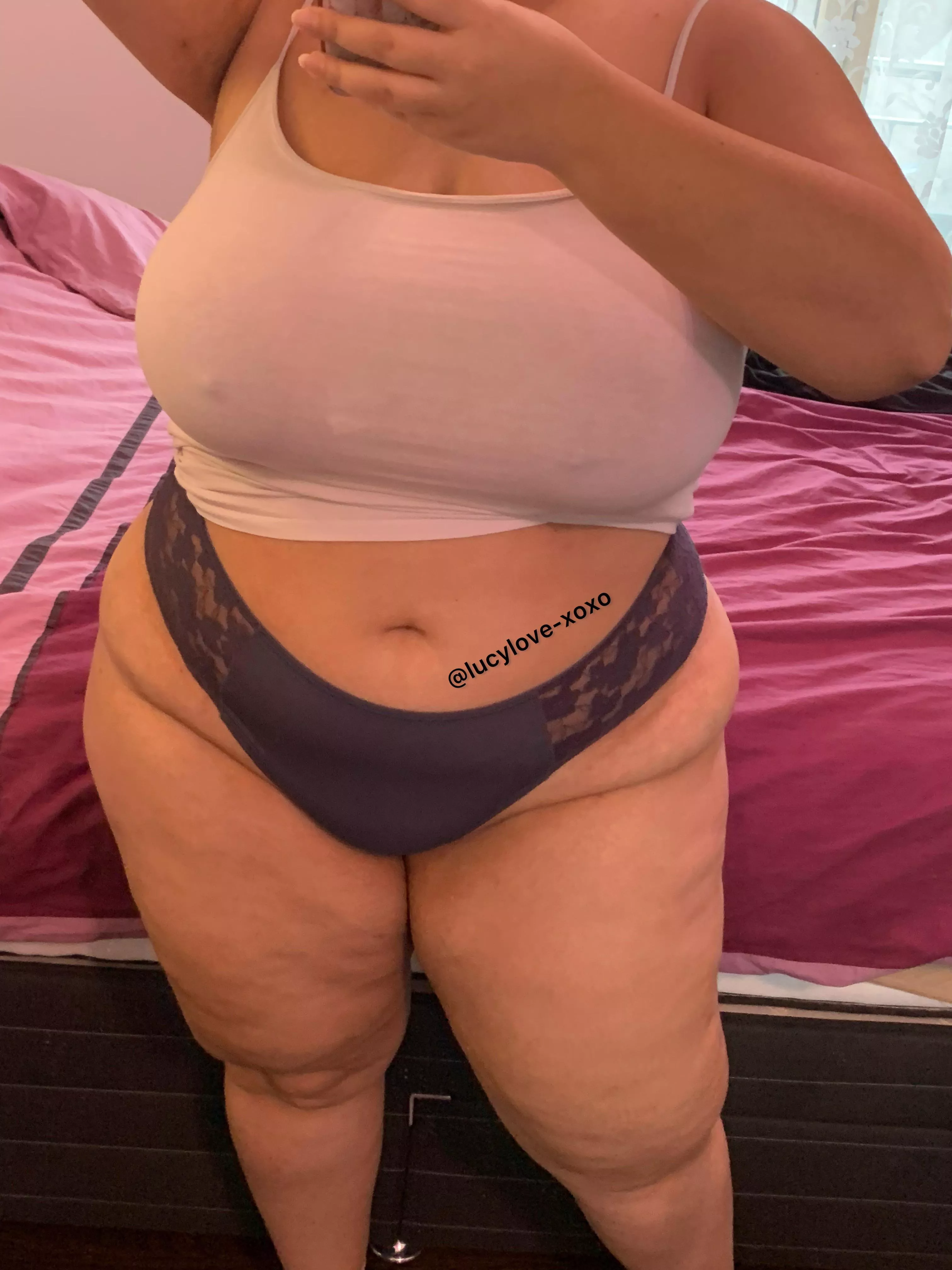 It feels great being braless. posted by LucyLove-xoxo