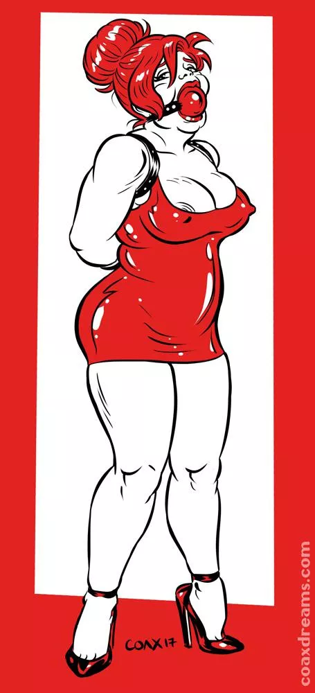 Lady in Red (Coaxdreams) posted by coaxdreams