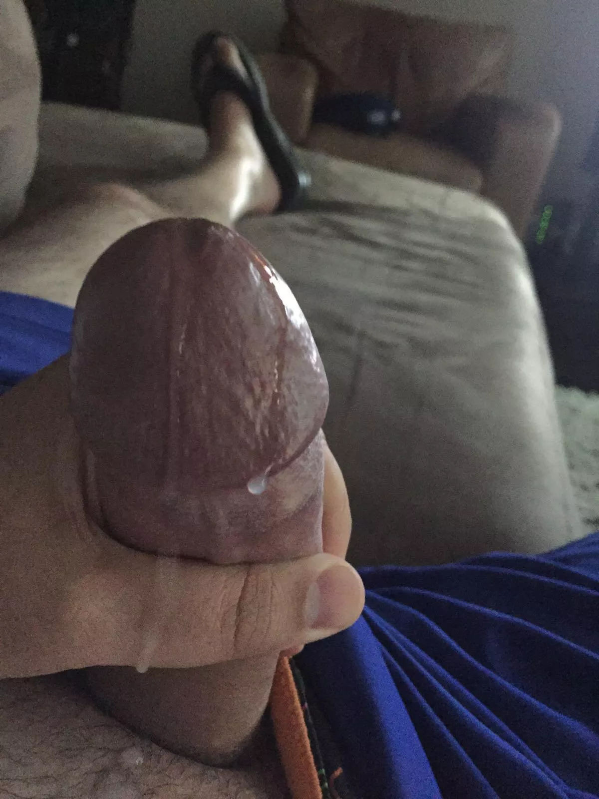 Leaking precum posted by Maverick9393