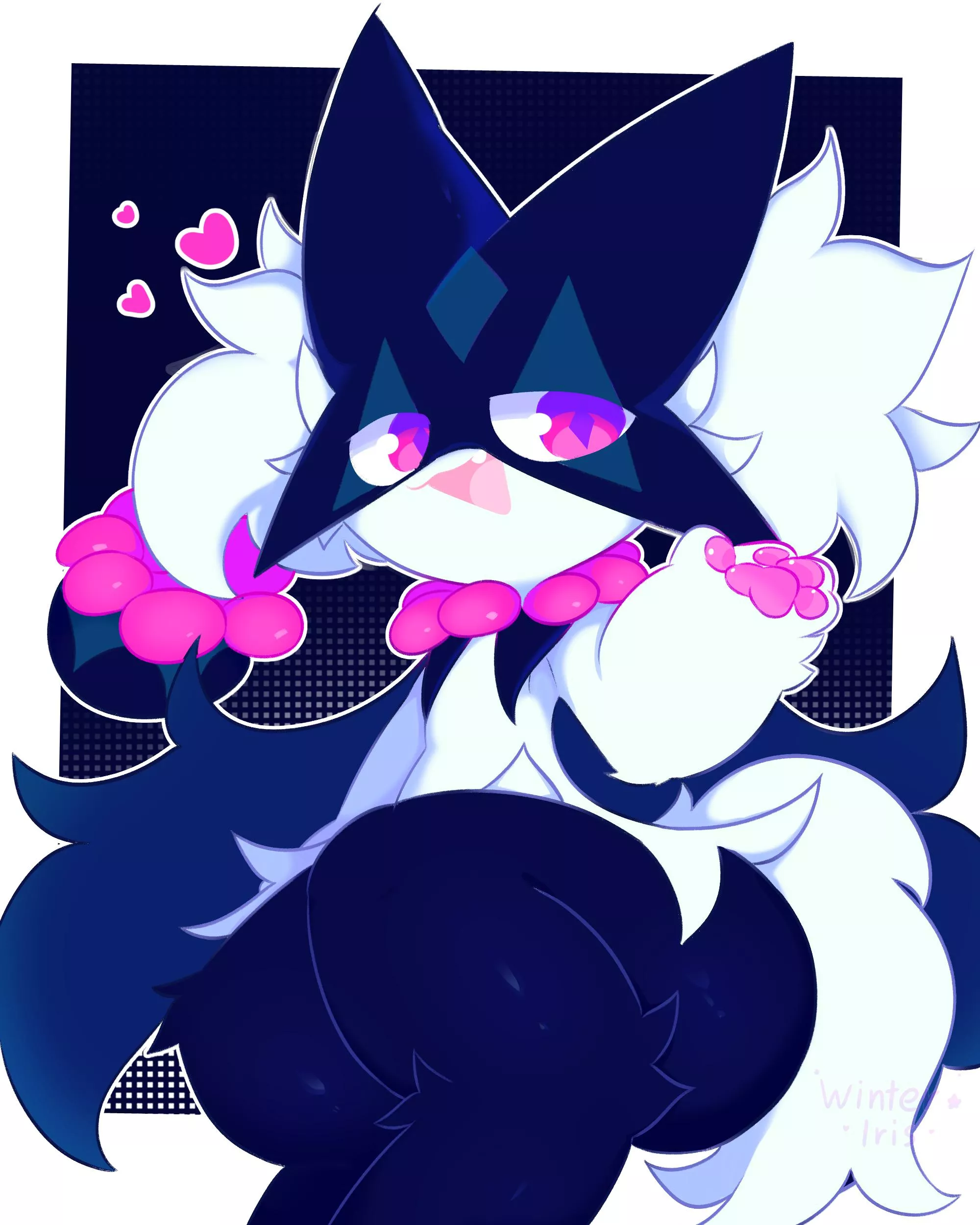 Meowscarada! (Art by me @Winteriris4 on twitter/X) posted by InternationalLoan612