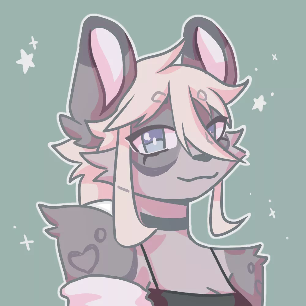 quick drawing of my sona!! art by me <3 posted by exict_