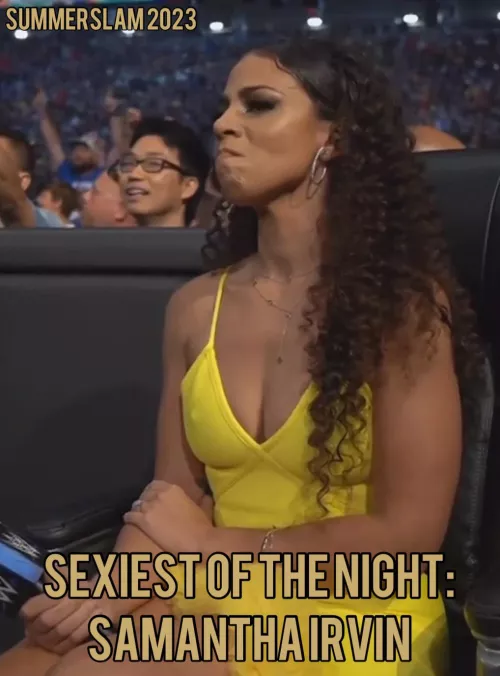 SummerSlam 2023’s Sexiest of the Night: Samantha Irvin by MultiFapper01