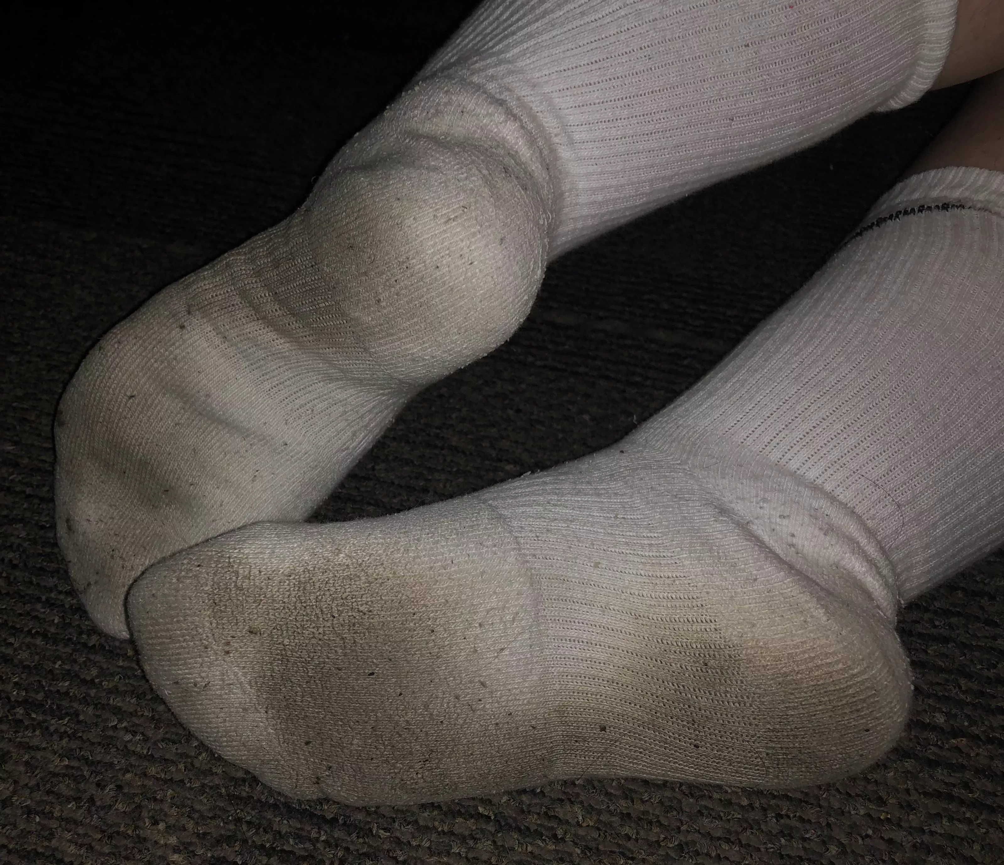 Who wants a sniff of my 7/10 day worn nike socks? posted by kylie_chubbytoes