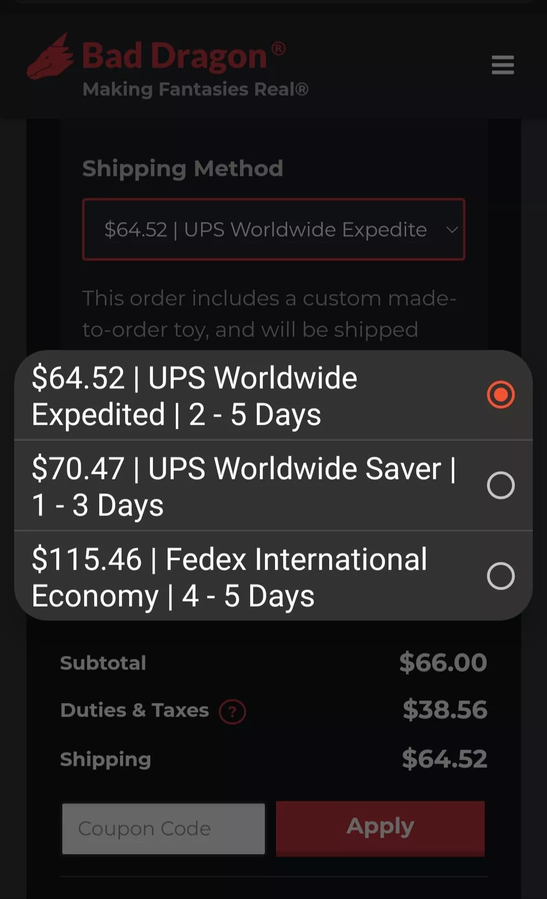 Why is the shipping so expensive... posted by Sellluloosa04