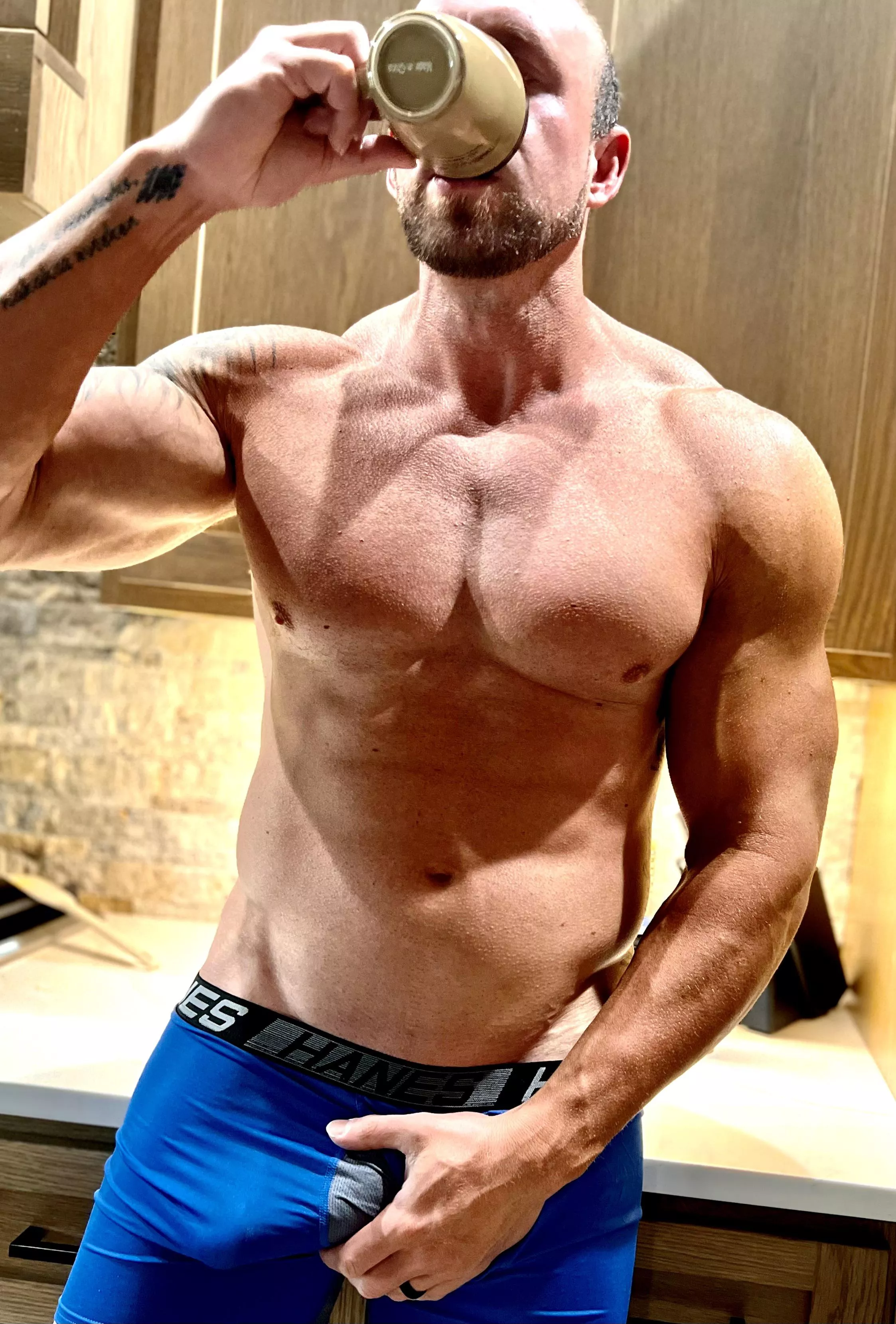 Anyone need any cream with their coffee posted by Big_Muscles_N_More