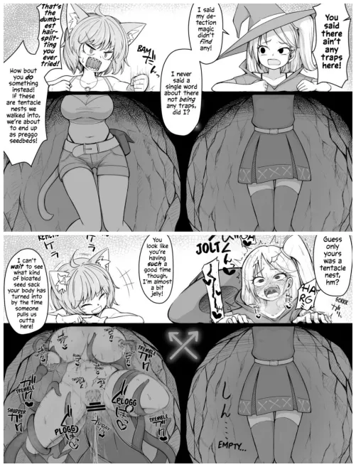 Cat-girl doesn't know their senses are swapped by Cykku