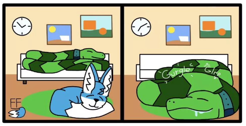 {comic} My first digital comic (art by me) by LegGay