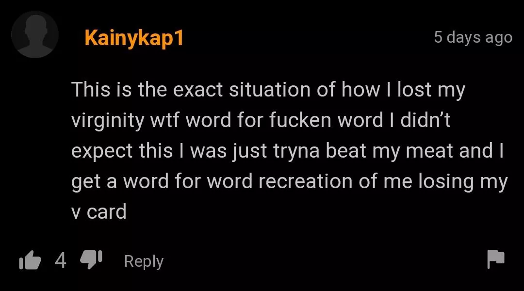 Man's had a flashback posted by Due-Sock3590