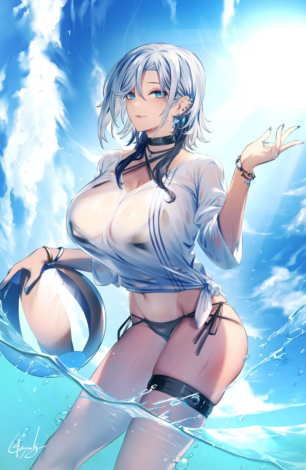 Silver-Haired Beauty posted by CheetahSperm18