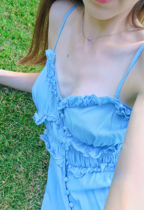 So it seems not many people saw my other picture 🥲 Well, I hope you like this one! 🐶💙 by UntrainedPuppy101