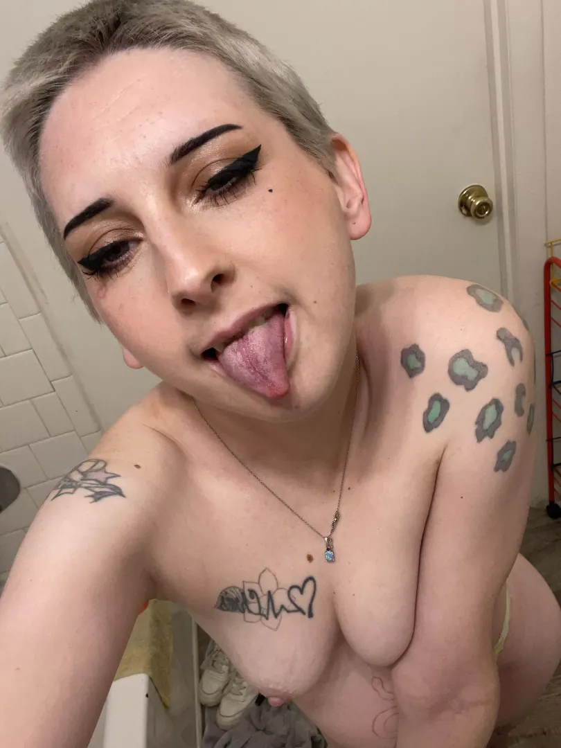 Can I lick the tip OC posted by RealKreamySlut