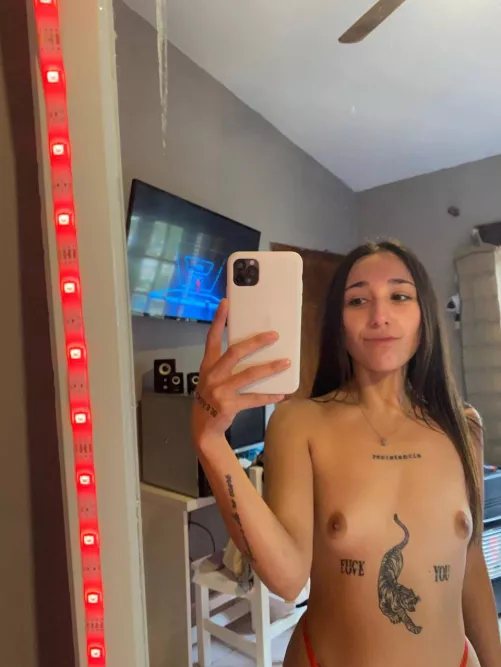 I thought that my boobs looked good with my tattoo by FestiveFastball