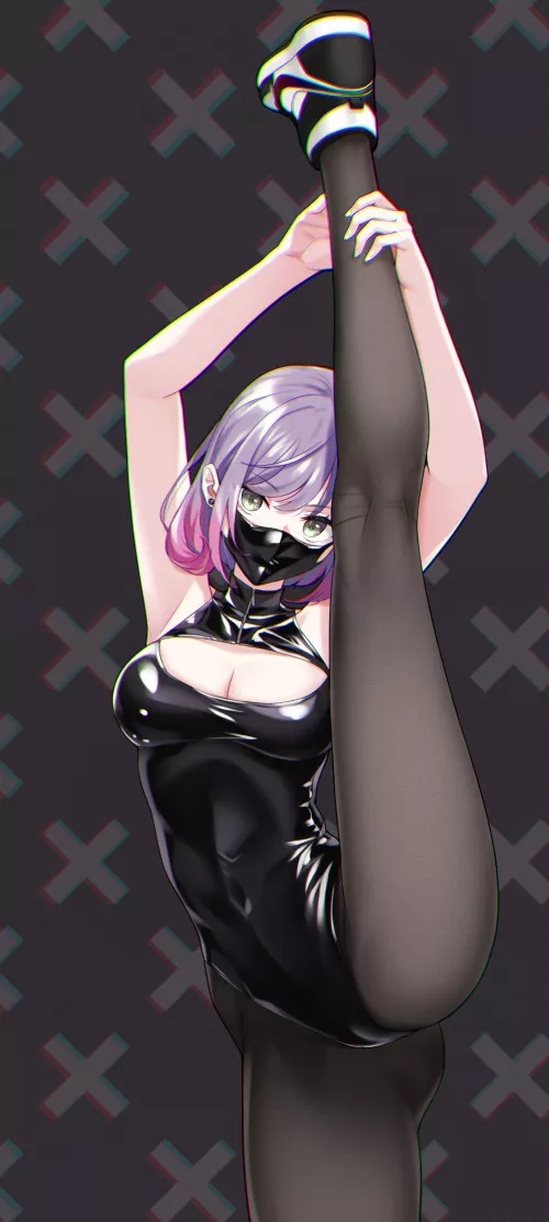 Leg Hold Pose [Original] by DukistNyte