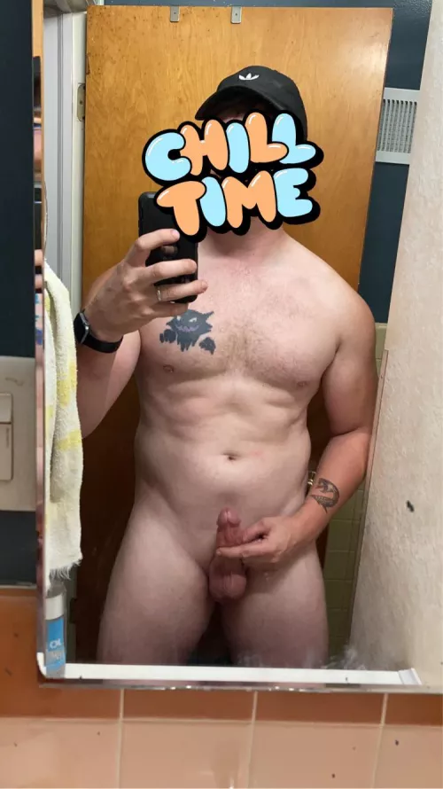 Pre back day jerk off session 😩 by -cLockTower