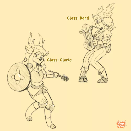 Which class should Fauna be? (By Luvopop!) by luvo_pop