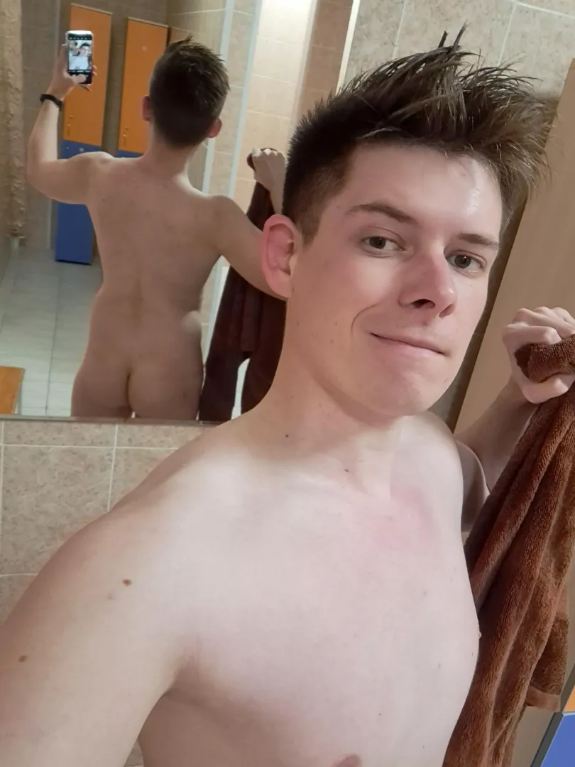 Who wants to wash my ass after a workout in the gym shower ?😜 posted by John2741Il
