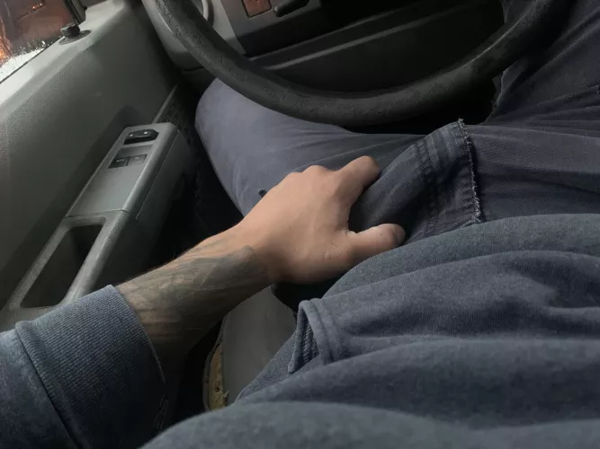 You call your contractor for a quote and he shows up like this. Are you or the wife meeting me at the door on this rainy Monday morning? 🥱⚒️ by ElectricV1997