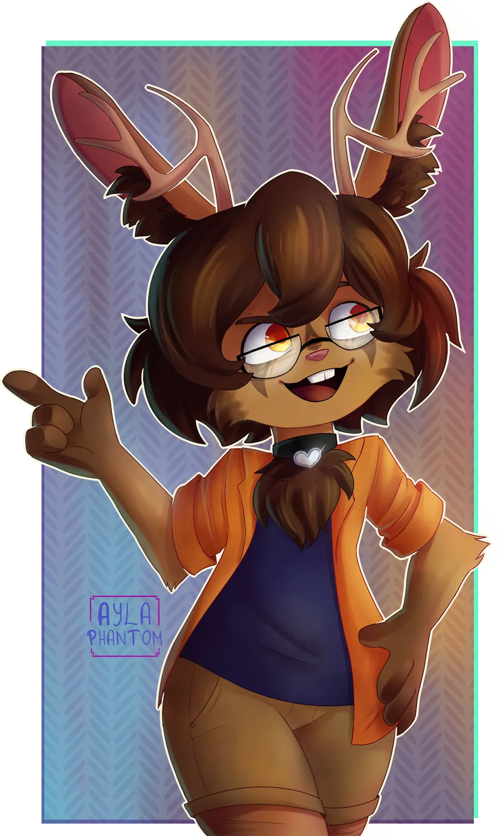 another comm i finished a while ago! [art by me] posted by AylaPhantom