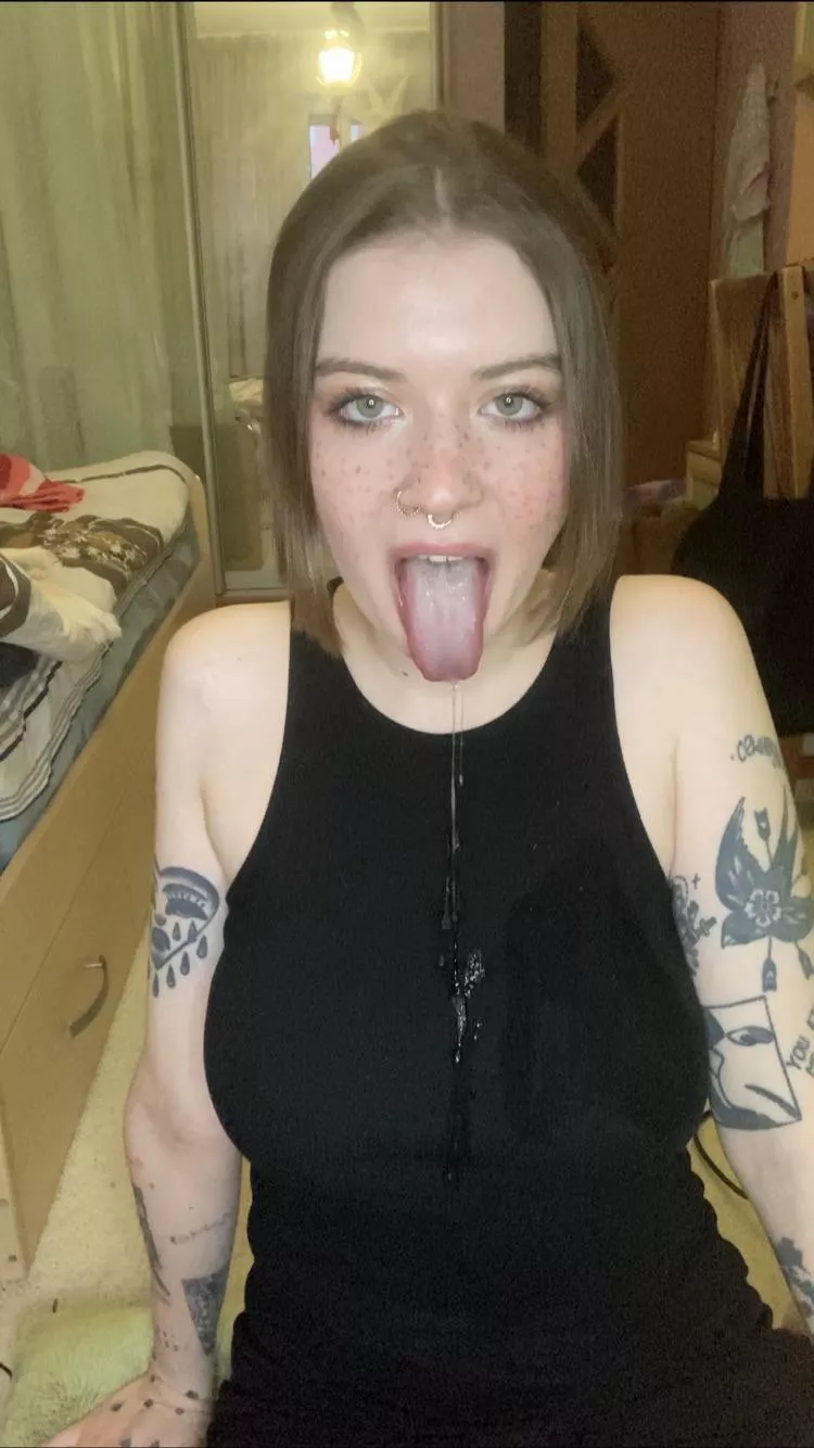 Enjoying myself 😋 [oc] posted by feetyourlick